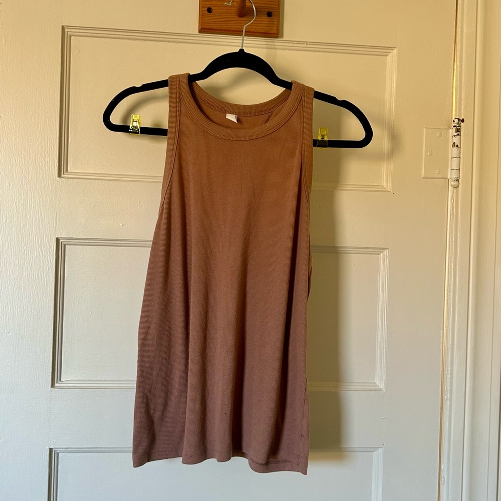 Old Navy Ultralite Tan Tank Top